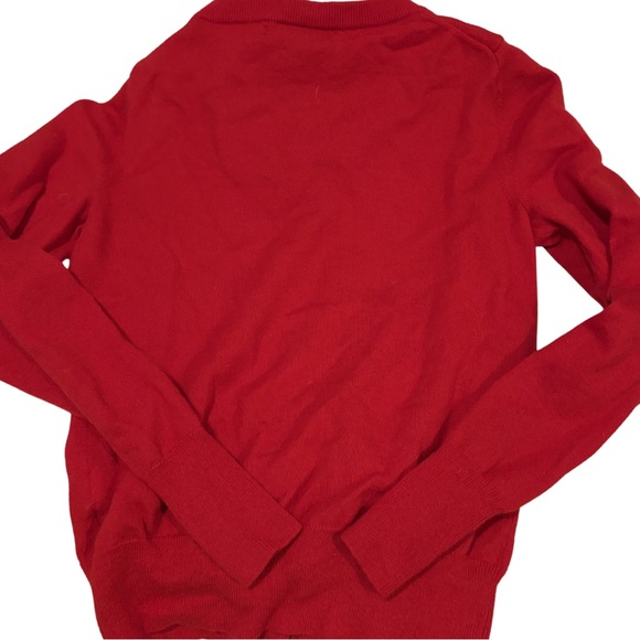 Banana Republic red merino wool-blend sweater - Picture 5 of 5